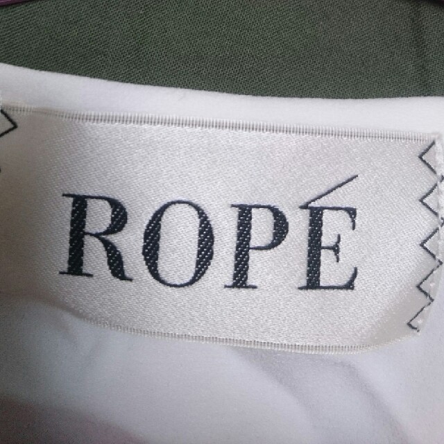 ROPE’(ロペ)のROPE 白ノースリーブ カットソー レディースのトップス(カットソー(半袖/袖なし))の商品写真