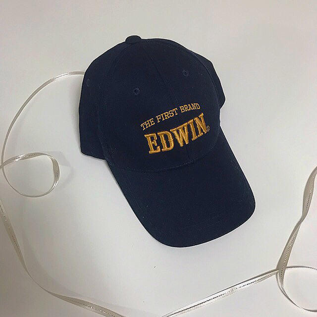 EDWIN(エドウィン)の【EDWIN】キャップ ネイビー レディースの帽子(キャップ)の商品写真