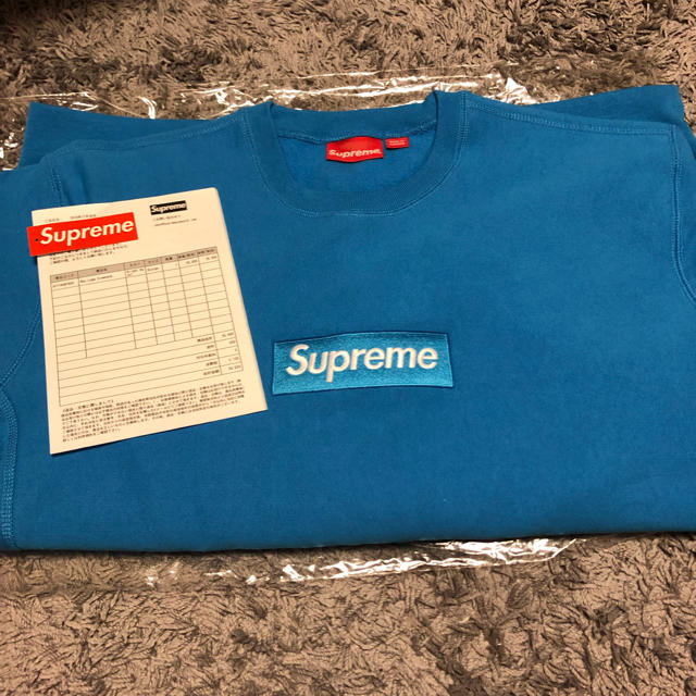 新品★18AW★Supreme Box Logo Crewneck  XL