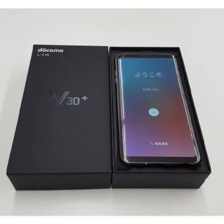 エヌティティドコモ(NTTdocomo)の新品 docomo LG V30+ クラウドシルバー SIMフリー
(スマートフォン本体)