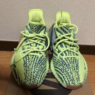 アディダス(adidas)のYEEZY BOOST 350 イエローゼブラ(スニーカー)