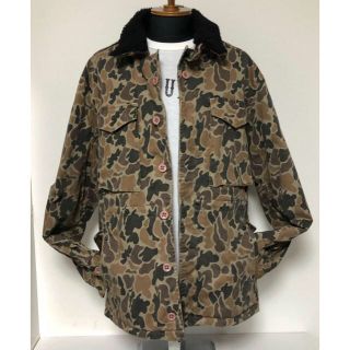 ステューシー(STUSSY)のStussy/M-65/ミリタリージャケット/迷彩ジャンパー/ボア/コットン/L(ミリタリージャケット)