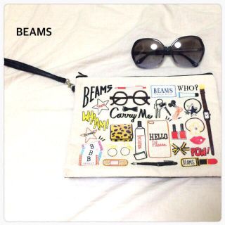 ビームス(BEAMS)の▶︎BEAMS クラッチバッグ(クラッチバッグ)