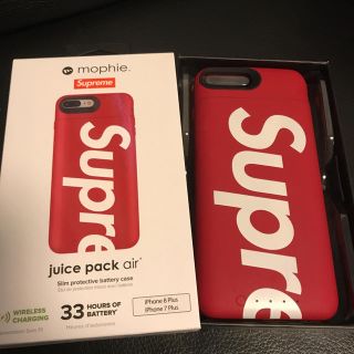 シュプリーム(Supreme)のシュプリーム  iPhoneケース スマホケース バッテリー iPhone7 8(iPhoneケース)