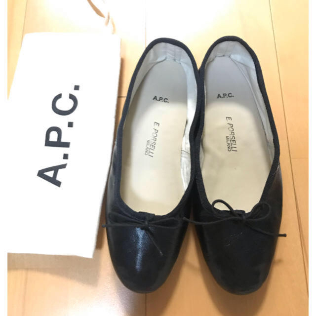 A.P.C.×ポルセリ  ブラック36