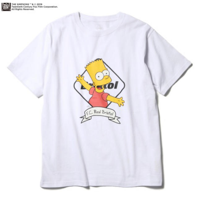 F.C.R.B.(エフシーアールビー)の新品 19ss 最新作 Bristol SIMPSONS EMBLEM TEE メンズのトップス(Tシャツ/カットソー(半袖/袖なし))の商品写真