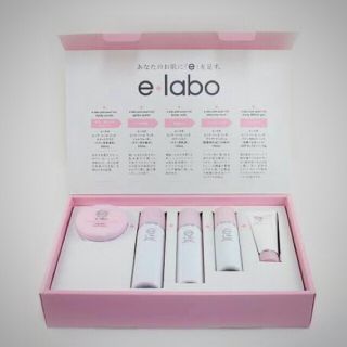 ドクターシーラボ(Dr.Ci Labo)の脱毛ラボ  e＋labo 【5点セット】(ボディローション/ミルク)