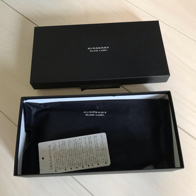 BURBERRY BLACK LABEL(バーバリーブラックレーベル)のBurberry  blacklabel 財布 メンズのファッション小物(長財布)の商品写真