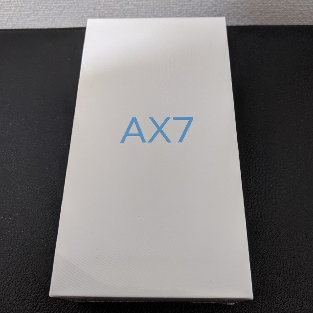 スマホ　Oppo AX7 新品未開封