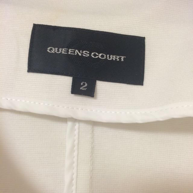 QUEENS COURT(クイーンズコート)のクイーンズコート♡初夏アウター レディースのジャケット/アウター(ノーカラージャケット)の商品写真