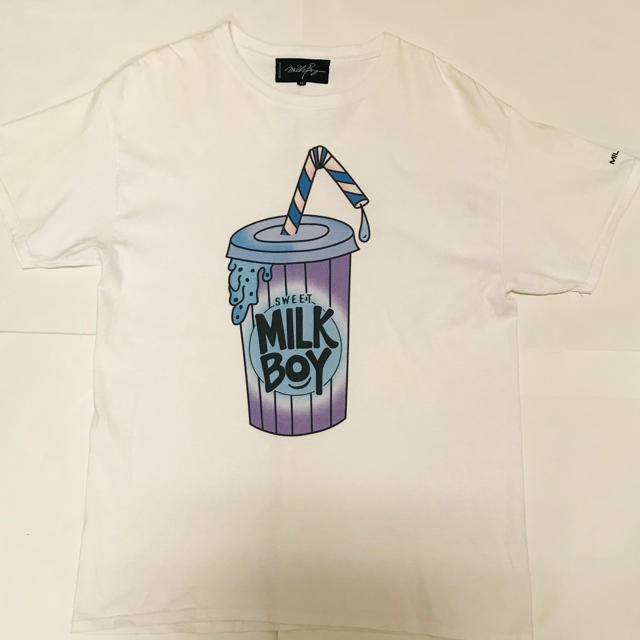 MILKBOY(ミルクボーイ)のMILKBOY ミルクボーイ ドリンク Tシャツ スウェットパンツ メンズのパンツ(その他)の商品写真