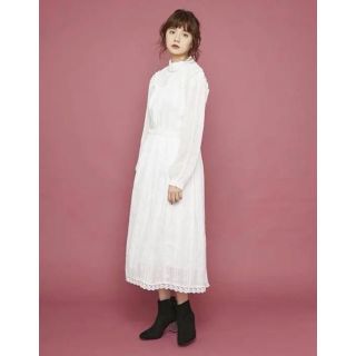 メリージェニー(merry jenny)の【定価2万】merry jenny❤︎5thロングワンピース❤︎白レース(ロングワンピース/マキシワンピース)