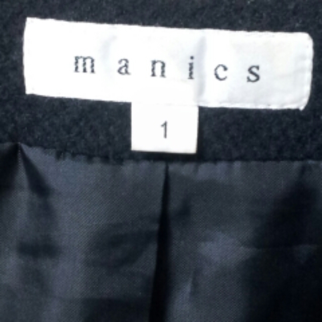 manics(マニックス)のmanics コート フォックスファー レディースのジャケット/アウター(ピーコート)の商品写真