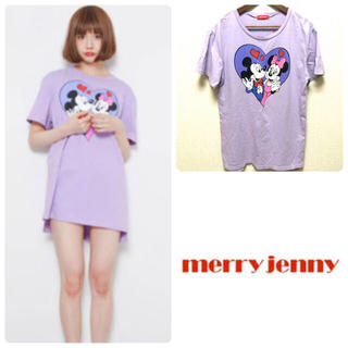 メリージェニー(merry jenny)のメリージェニー♡ミッキーミニーTシャツ(Tシャツ(半袖/袖なし))