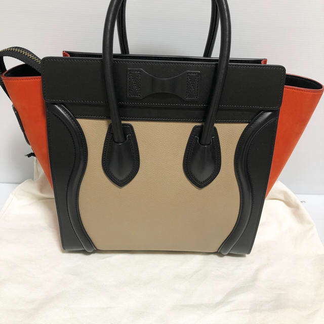 【美品】Celine micro luggage bag