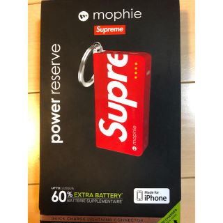 シュプリーム(Supreme)のsupreme mophie power reserve 2014 バッテリー(iPhoneケース)