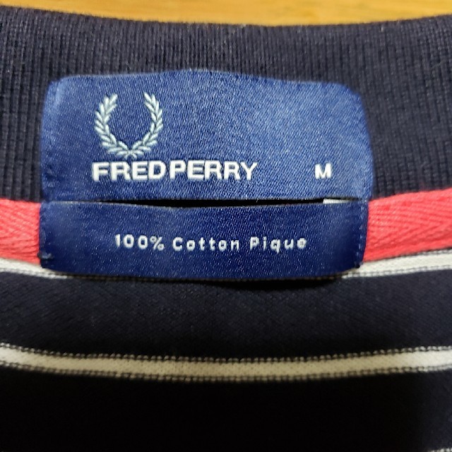 FRED PERRY(フレッドペリー)のフレッドペリーボーダーポロ メンズのトップス(ポロシャツ)の商品写真