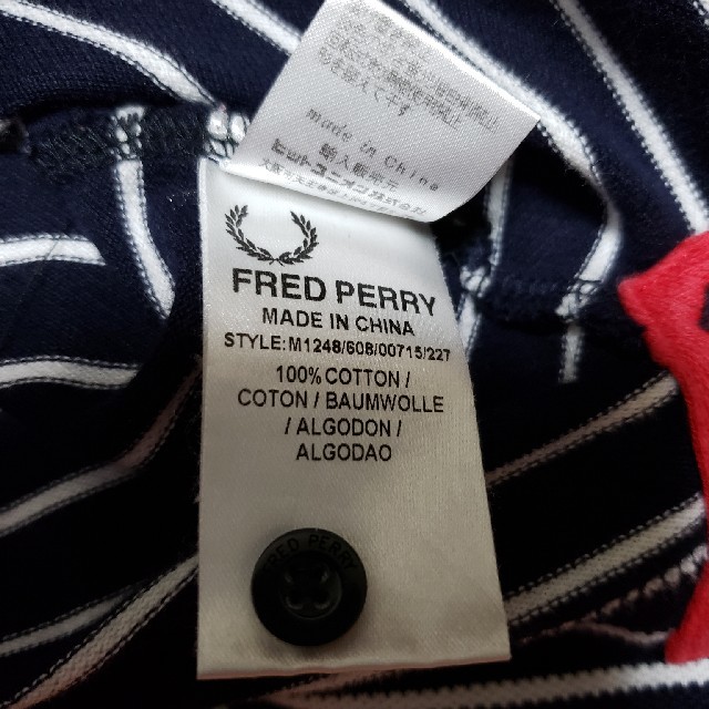 FRED PERRY(フレッドペリー)のフレッドペリーボーダーポロ メンズのトップス(ポロシャツ)の商品写真