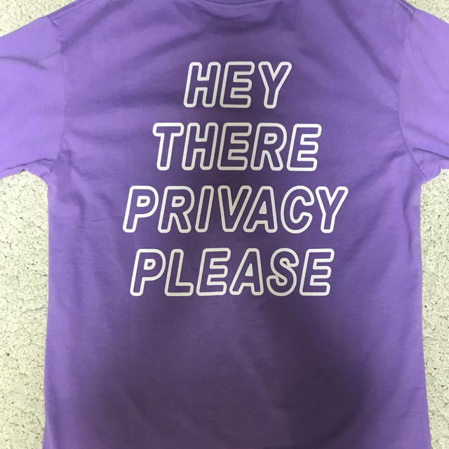 ALEXIA STAM(アリシアスタン)のPRIVACY Tee/プライバシーTシャツ メンズのトップス(Tシャツ/カットソー(半袖/袖なし))の商品写真