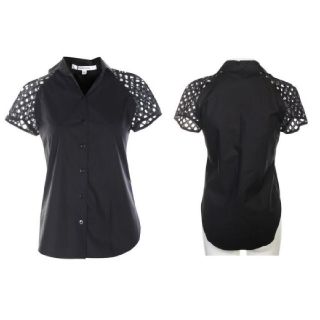 carven＞スクエアネック ノースリーブ ブラウス