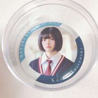 ケヤキザカフォーティーシックス(欅坂46(けやき坂46))の藤吉夏鈴 缶バッジ 欅共和国2019(アイドルグッズ)