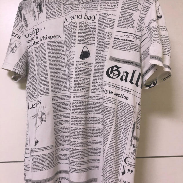 John Galliano(ジョンガリアーノ)のジョンガリアーノTシャツ！格安で！ メンズのトップス(Tシャツ/カットソー(半袖/袖なし))の商品写真