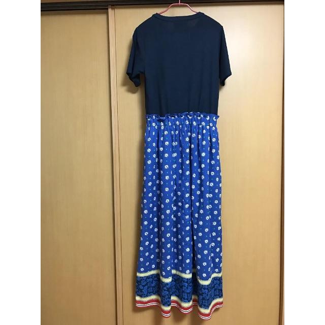 MUVEIL☆2019S/S HSプリントコンビジャージーワンピース 1