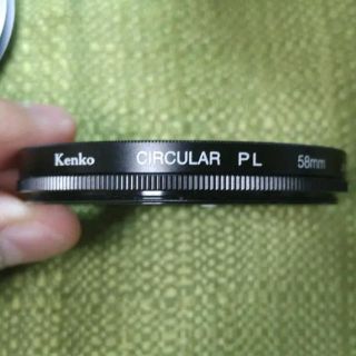 ケンコー(Kenko)のKenko Circular-PL Filter 58mm(フィルター)