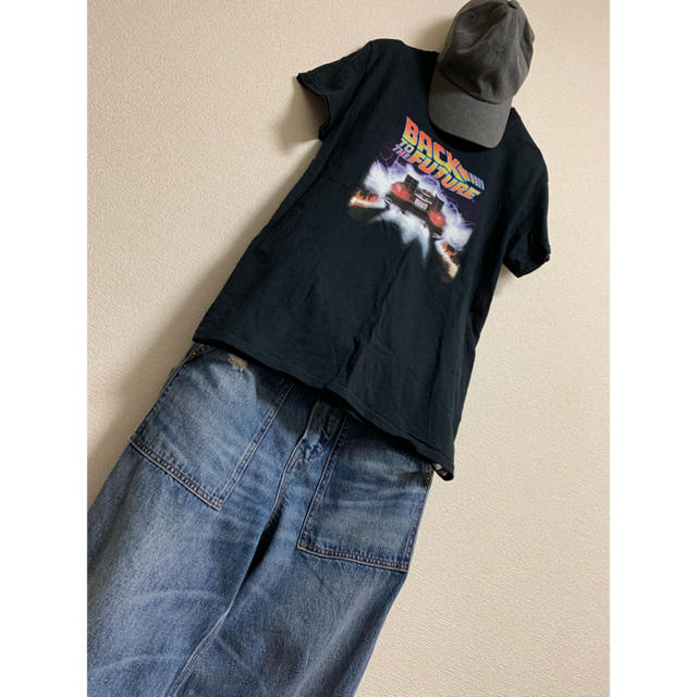 ROSE BUD(ローズバッド)のROSE BUD BACK TO THE FUTURE コラボTシャツ レディースのトップス(Tシャツ(半袖/袖なし))の商品写真