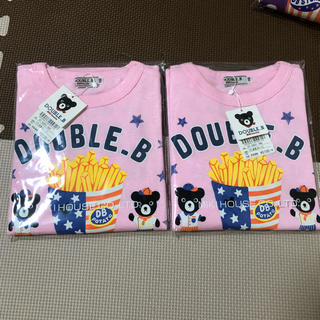 ダブルビー(DOUBLE.B)の送料込み半額以下！新品DOUBLE.B 110サイズ Tシャツ(Tシャツ/カットソー)
