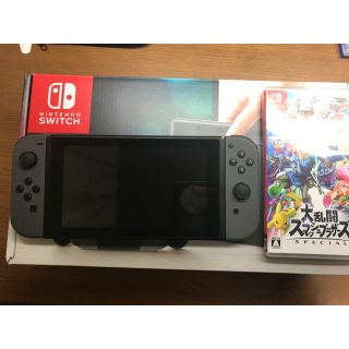 ニンテンドースイッチ(Nintendo Switch)の任天堂switch スマブラ セット(家庭用ゲーム機本体)