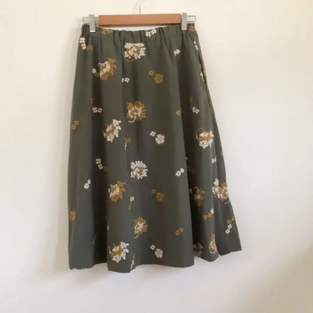 今季ブランド BEARDSLEY - ビアズリー  新品同様 人気 刺繍スカート レア ロングスカート