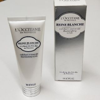 ロクシタン(L'OCCITANE)のロクシタン(L'OCCITANE) レーヌブランシュ ブライトスクラブ 75ml(洗顔料)