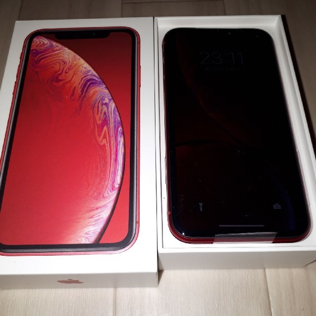 【docomo】iPhoneXR128GB レッド