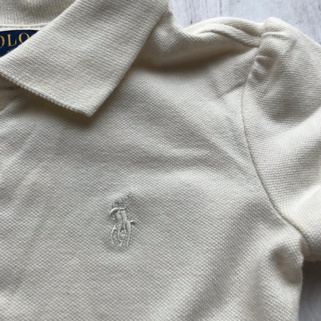 POLO RALPH LAUREN(ポロラルフローレン)の☆美品☆ ラルフローレン ペプラム ポロシャツ サイズ3T キッズ/ベビー/マタニティのキッズ服女の子用(90cm~)(Tシャツ/カットソー)の商品写真