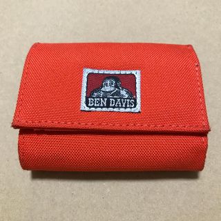 ベンデイビス(BEN DAVIS)のベンデイビス BEN DAVIS ミニウォレット 三つ折り財布 オレンジ(折り財布)