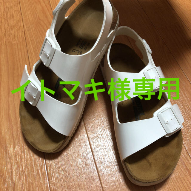 BIRKENSTOCK(ビルケンシュトック)のイトマキ様専用★ビルケンシュトック  エナメル サンダル レディースの靴/シューズ(サンダル)の商品写真