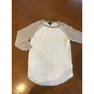 ジェイクルー(J.Crew)のJ.CREW ラグラン 夏物 XSサイズ 薄手 七分袖(Tシャツ(長袖/七分))