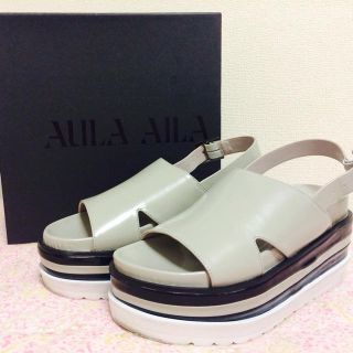 アウラアイラ(AULA AILA)のAULA AILA厚底スポーティサンダル(サンダル)