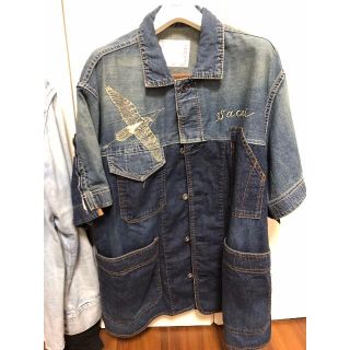 Sacai x Dr.Woo denim shirts 海外限定