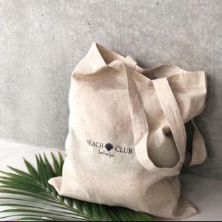 シールームリン(SeaRoomlynn)のSeaRoomlynn BEACH CLUB LINEN BAG ノベルティ (トートバッグ)