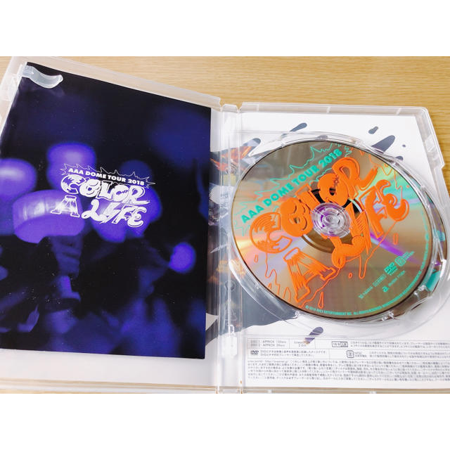 AAA COLOR A LIFE DVD