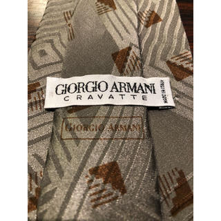 Giorgio Armani - 【Giorgio Armani】美品 ネクタイ 落ち着いた色合いの通販｜ラクマ