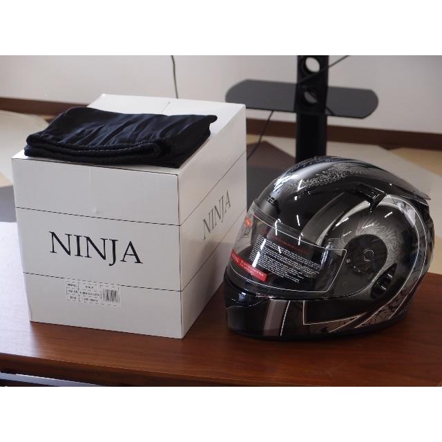 ワンタッチインナーバイザー付きヘルメット NINJA ニンジャSフェニックスLの通販 by cr263's shop|ラクマ ワンタッチインナーバイザー付きヘルメット NINJA ニンジャSフェニックスLの通販 by cr263's shop|ラクマ