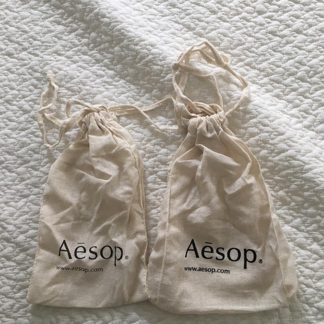 Aesop(イソップ)のイソップ  aesop  巾着バッグ ショップバッグ レディースのバッグ(ショップ袋)の商品写真