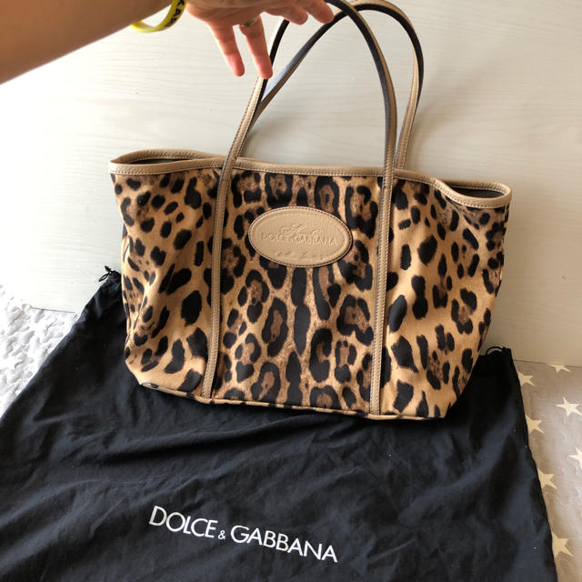 DOLCE&GABBANA トートバッグ - 茶系(豹柄) | www.jarussi.com.br