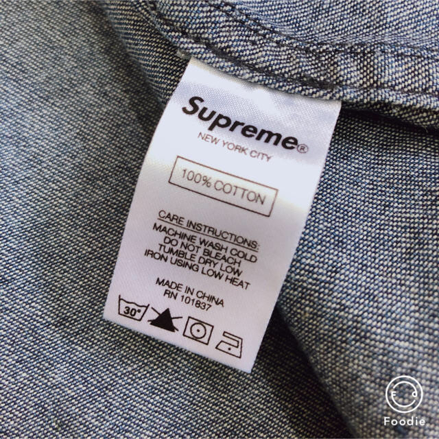 大得価低価 Supreme - シュプリーム シャツ 2-Tone Denim S/S Shirtの通販 by sup0120’s shop｜シュプリームならラクマ お得最安値