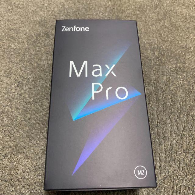 【新品未開封】ASUS ZenFone Max Pro M2 (ZB631KL)