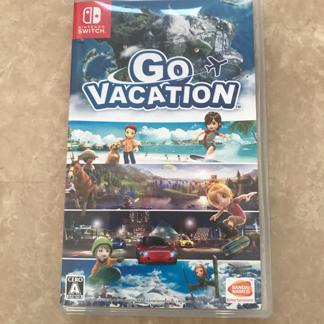 Nintendo Switch(ニンテンドースイッチ)のGO VACATION エンタメ/ホビーのゲームソフト/ゲーム機本体(家庭用ゲームソフト)の商品写真