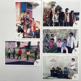 アラシ(嵐)の公式 嵐 初期頃 集合② 5枚 (セット販売です)(アイドルグッズ)